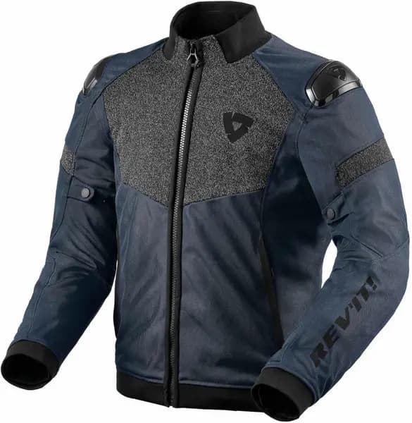 Image of REV'IT! Action H2O Jacket Black Dark Blue Size S