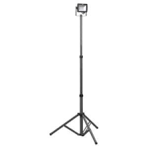 Image of Genuine SEALEY LED098 Telescopic Floodlight 10W SMD LED 230V