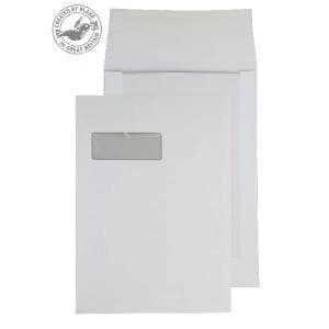 Image of Blake Purely Packaging C4 150gm2 Peel and Seal Window Pocket Envelopes