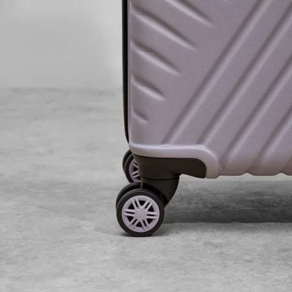Image of Rock Luggage Santiago EA68601 Medium Purple Suitcase