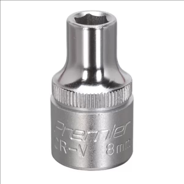 Image of Genuine SEALEY S1208 WallDrive® Socket 8mm 1/2Sq Drive