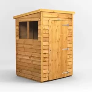 Image of 4X4 Power Overlap Pent Shed