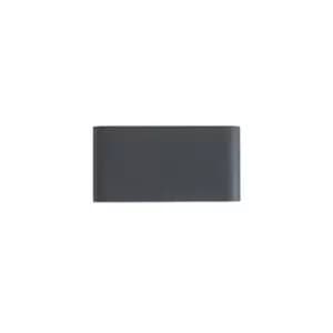 Image of Larissa Rudozem Outdoor Sconce Wall Lamp 2 Light 6W 3000K Aluminum T Dark Grey IP65