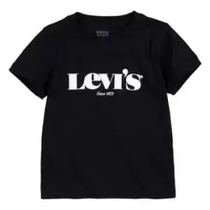 Image of Levis GRAPHIC TEE boys's Childrens T shirt in Black - Sizes 10 years,12 years,14 years,16 years
