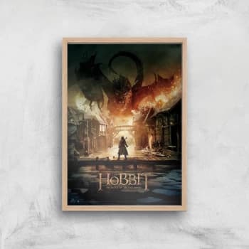 Image of The Hobbit: Battle Of The Five Armies Giclee Art Print - A2 - Wooden Frame