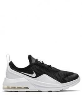 Image of Nike Air Max Motion 2 Childrens Trainers - Black/White, Size 10