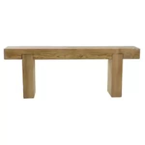 Image of 4' x 1 (1.2x0.2m) Forest Sleeper Bench - Pressure Treated