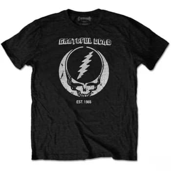 Image of Grateful Dead - Est. 1965 Unisex Large Eco-T-Shirt - Black