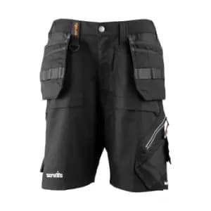 Image of Scruffs Tradeflex Black Shorts, Size 10