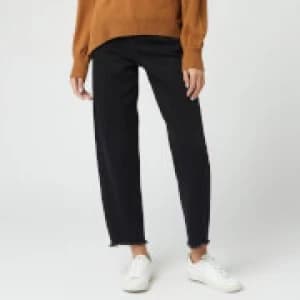 Image of Whistles Womens High Waist Barrel Leg Jean - Black - W 32