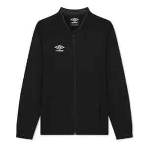 Image of Umbro Club Knit Training Jacket Juniors - Black