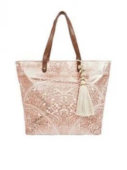 Image of Accessorize Kea Tote Bag - Rose Gold
