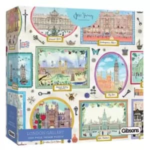 Image of Gibsons London Gallery 1000 Piece Jigsaw Puzzle