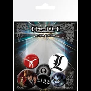 Image of Death Note Mix Badge Pack