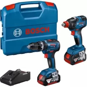 Image of Gsb/gdx b/l twinpack 18v Twin pack - Bosch