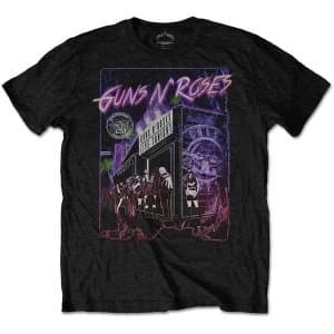 Image of Guns N' Roses - Sunset Boulevard Mens Medium T-Shirt - Black
