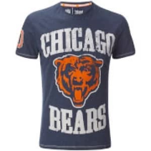 Image of NFL Mens Chicago Bears Logo T-Shirt - Navy - S