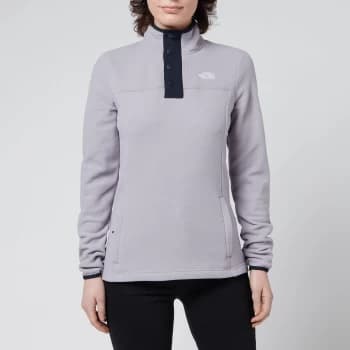 Image of The North Face Womens Homesafe 1/4 Zip Fleece Pullover - Light Purple - S