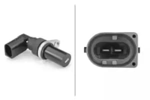 Image of Crankshaft Sensor 6PU009163-961 by Hella Flywheel side