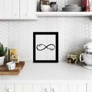 Image of SEF-034 Multicolor Decorative Framed Plexiglass Painting