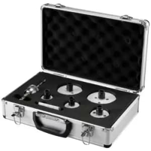 Image of Makita E-15805 Hole saw set 7 Piece 32 mm, 41 mm, 51 mm, 73 mm, 83mm 1 Set