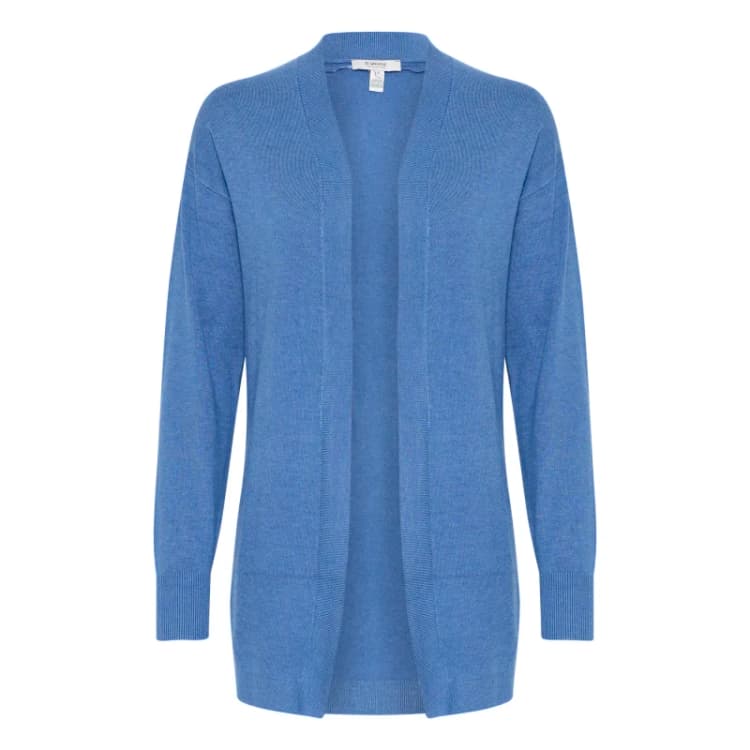 Image of b.Young Womens long cardigan b.young MMorla Bleu Female S