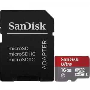 Image of SanDisk Ultra 32GB Micro SDHC Card
