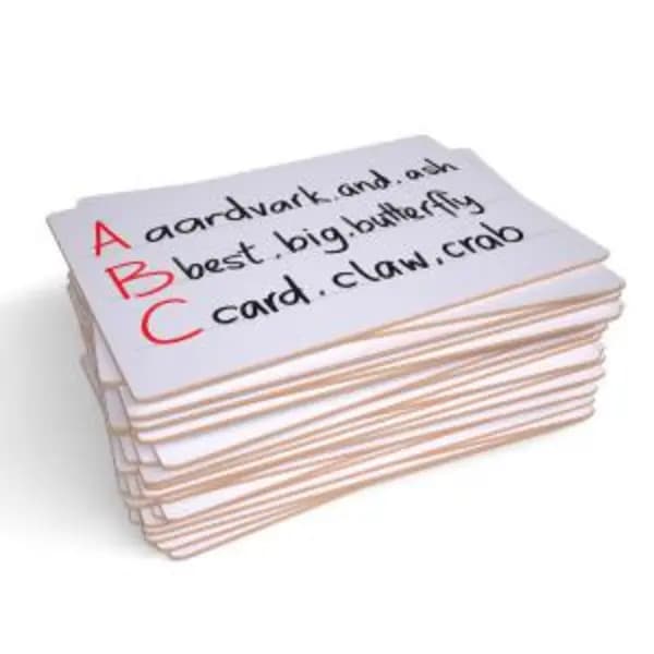 Image of Show-me Lined Rigid Lapboards, Pack of 30 LFB30 EPGELFB30