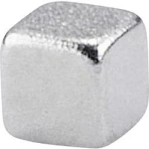 Image of Permanent magnet Cube N38 1.24 T Temperature limit max. 80 C