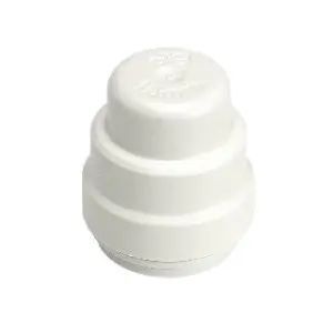 Image of John Guest Speedfit PSE4622W Stop End Cap - 22mm Pack of 5