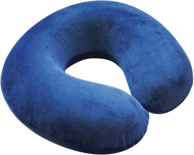Image of Aidapt Spare Blue Cover For Memory Foam Neck Cushion Blue
