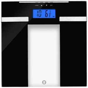 Image of Weight Watchers Ultra Slim Body Analyser Scale - Glass