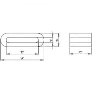 Image of Richco RFS2 21 12 Flat Ferrite Core