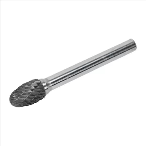Image of Genuine SEALEY SDB04 Tungsten Carbide Rotary Burr Oval 10mm