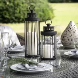 Image of Gallery Interiors Khadija Lantern Black / Large