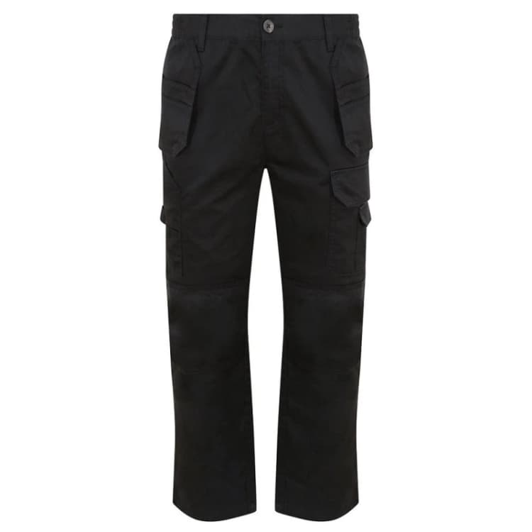 Image of PRORTX PRORTX Men Tradesman Cargo Trousers in Black Size: 3X-Large Black XXXL Male 5063425809899
