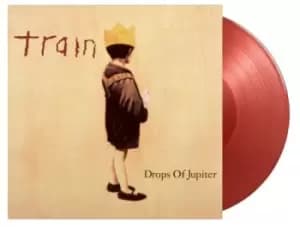 Image of Train Drops Of Jupiter - Red & Black Vinyl 180 Gram 2023 UK vinyl LP MOVLP3385