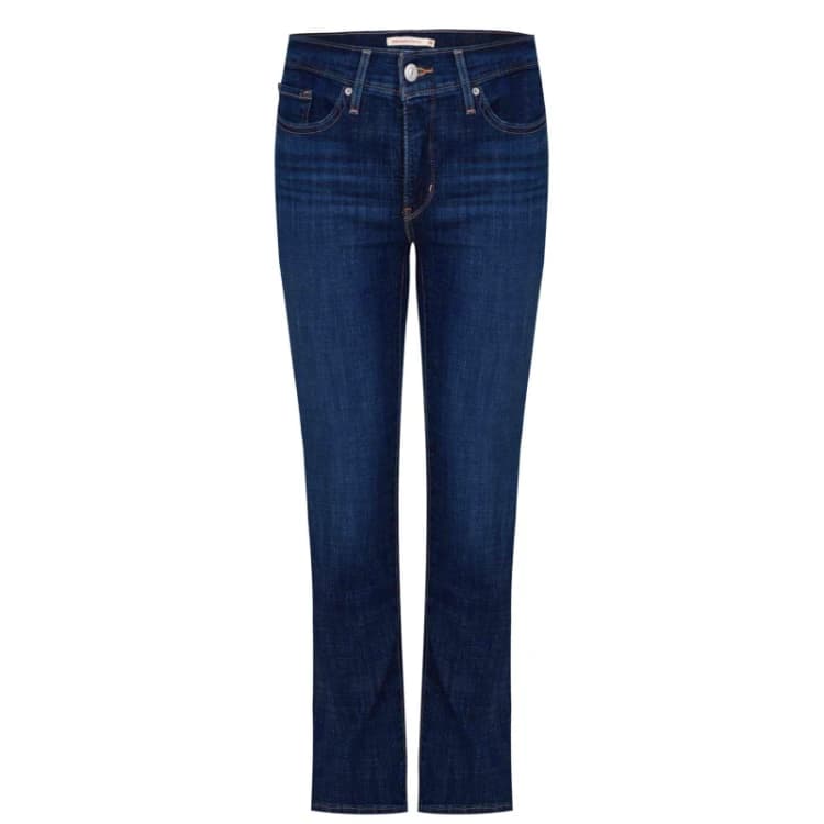 Image of Levis 314 Shaping Straight Jeans - Blue Blue 32 L30