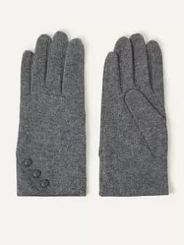 Image of Accessorize Touchphone Wool Glove, Grey, Size M/L, Women