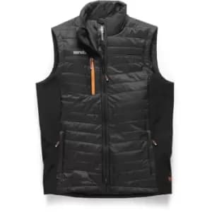 Image of Toolstream - Scruffs Worker Waterproof Coat Jacket Black & Grey (xxl)