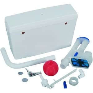 Image of Wickes 9L Low Level Plastic Cistern - White 510 x 150 x 327mm