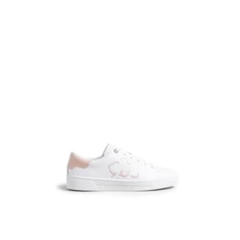 Image of Ted Baker Tarliah Trainers - White-Pink