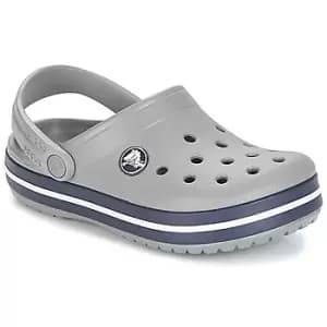 Image of Crocs CROCBAND CLOG K boys's Childrens Clogs (Shoes) in Grey - Sizes 8 toddler,4 toddler,7 toddler,9 toddler,6 toddler,5 toddler,5 toddler