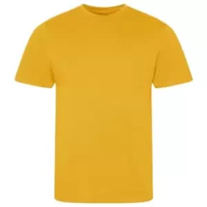 Image of Ecologie Mens Organic Cascades T-Shirt (S) (Mustard Yellow)