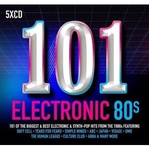 Image of 101 Electronic 80's CD