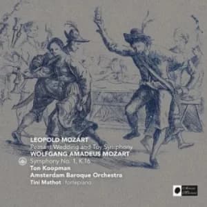 Image of Leopold Mozart Peasant Wedding and Toy Symphony/ Wolfgang Amadeus Mozart Symphony No 1 K16 by Leopold Mozart CD Album