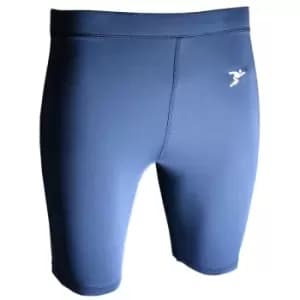 Image of Precision Unisex Adult Essential Baselayer Sports Shorts (XS) (Navy)