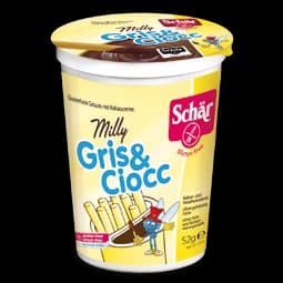 Image of Schar Milly Gris & Breadsticks With Cream In Choco Cocoa Gluten Free 52g