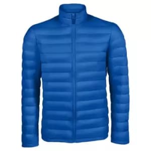 Image of SOLS Mens Wilson Lightweight Padded Jacket (S) (Royal Blue)