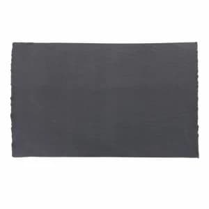 Image of Fleece Blanket Ebony Grey
